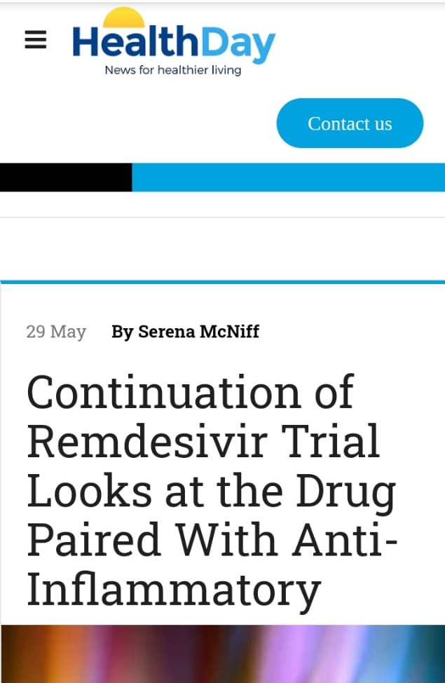 استمرار التجارب على عقار الريمدسيفير استمرار التجارب على عقار الريمدسيفير