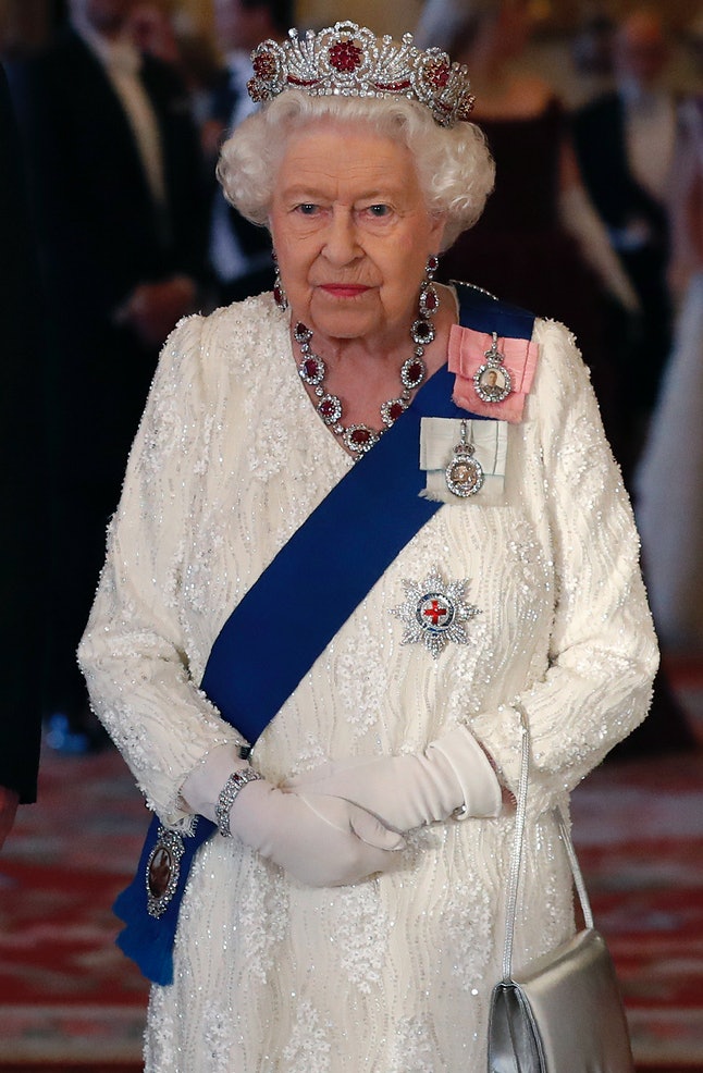 الملكة إليزابيث بأمريكا