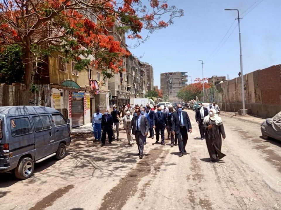 جولة لوزير التنمية المحلية ومحافظ القاهرة لمتابعة إزالة سوق المدبح (5)