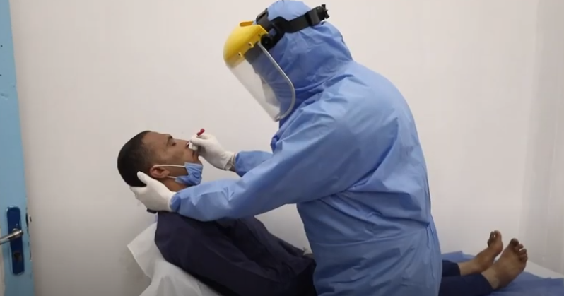 مسحات للنزلاء