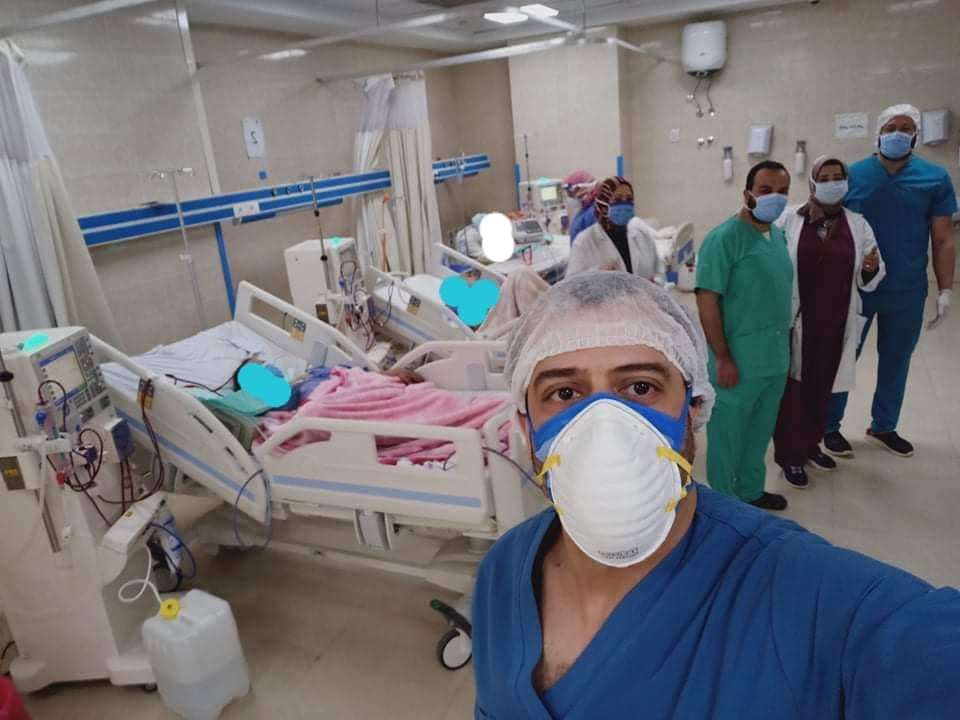 مستشفى إسنا للحجر الصحى تجرى جلسات غسيل كلوى لـ3 حالات