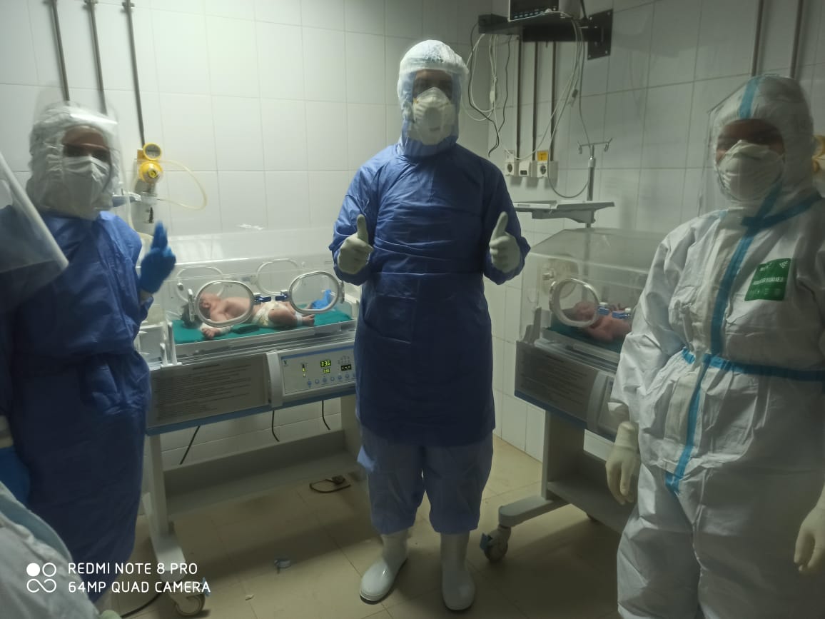 عافى طفل من فيروس كورونا بمستشفي العزل  (5)