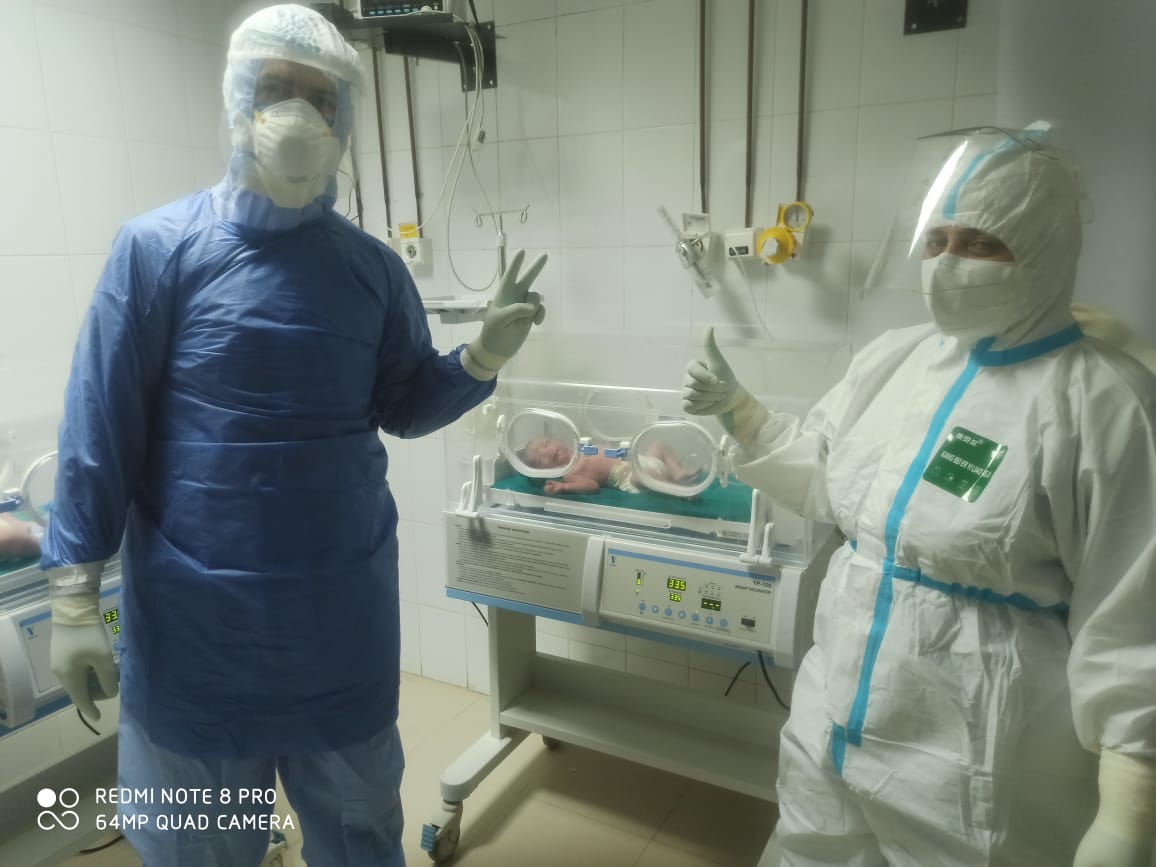 عافى طفل من فيروس كورونا بمستشفي العزل  (4)