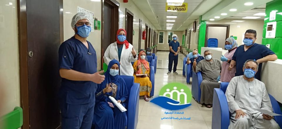 مستشفى الحجر الصحى تعلن خروج 33 مواطن بعد شفاؤهم  (2)