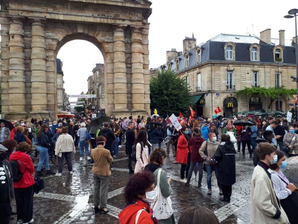 مظاهرات في باريس لتكريم جورج فلويد ‏ (3)