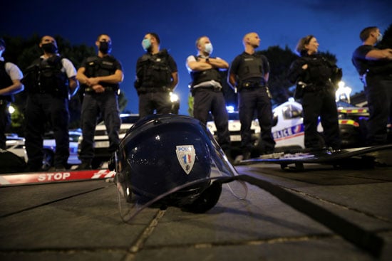وقفة احتجاجية للشرطة الفرنسية