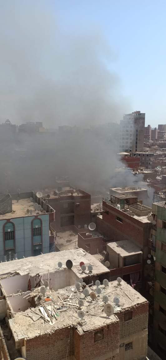 حريق بالوراق