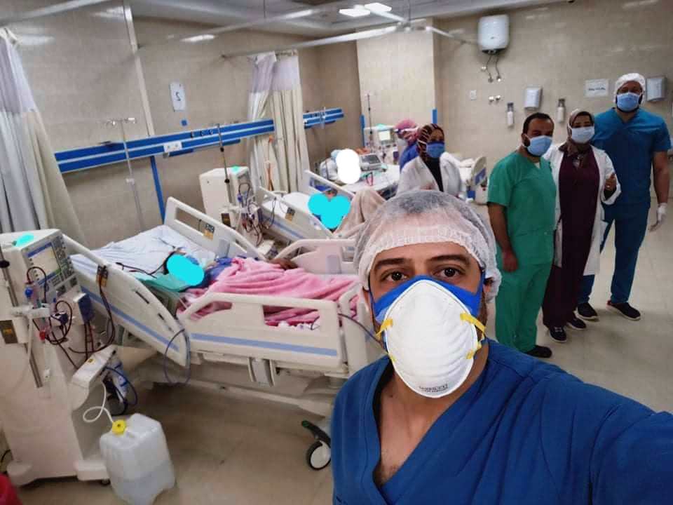 مستشفى إسنا للحجر الصحى تجرى جلسات غسيل كلوى لـ3 حالات