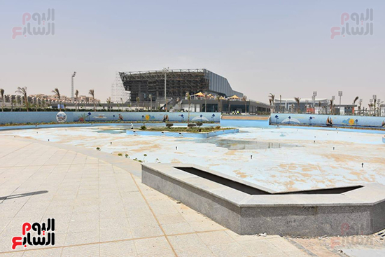 وزير الرياضة أشرف صبحى في زيارة العاصمة الإدارية الجديدة (3)