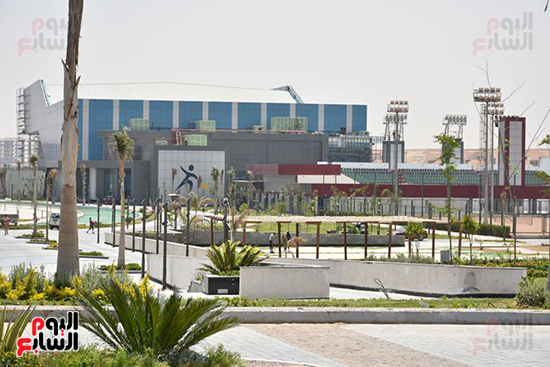 وزير الرياضة أشرف صبحى في زيارة العاصمة الإدارية الجديدة (8)