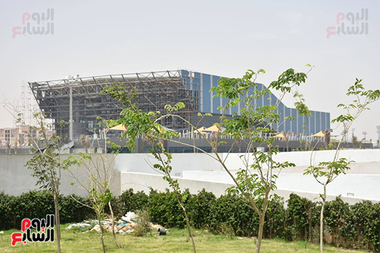 وزير الرياضة أشرف صبحى في زيارة العاصمة الإدارية الجديدة (2)