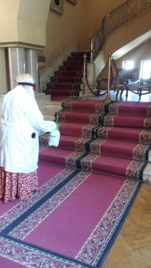 جانب من أعمال التعقيم (1)