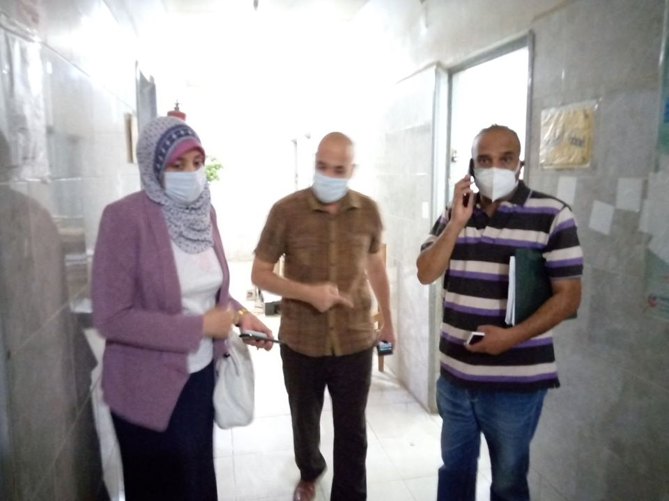 لجنة من محافظة الأقصر تزور مستشفى إسنا القديم  (1)