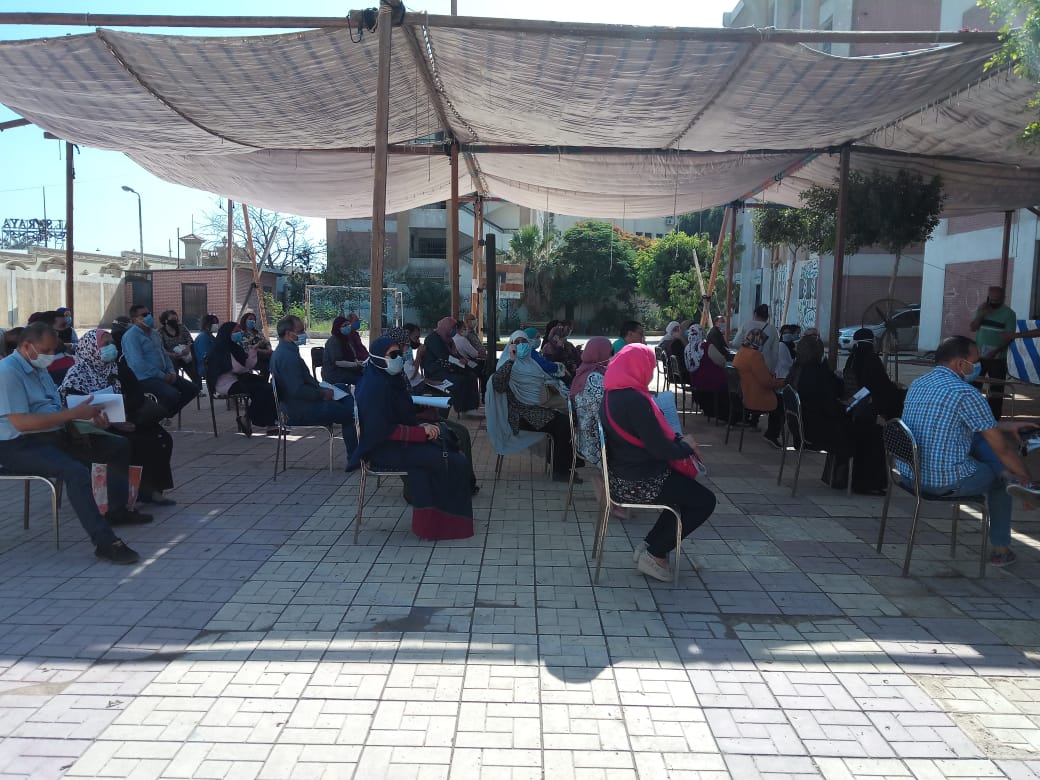 استقبال اعتذارات المعلمين عن امتحانات الثانوية العامة بالقاهرة (2)