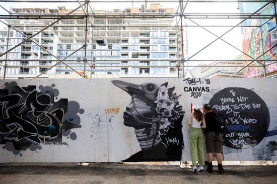 جداريات في تورونتو ضد العنصرية (9)