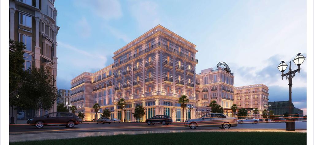 جانب من التصميم الجديد للفندق جانب من التصميم الجديد للفندق