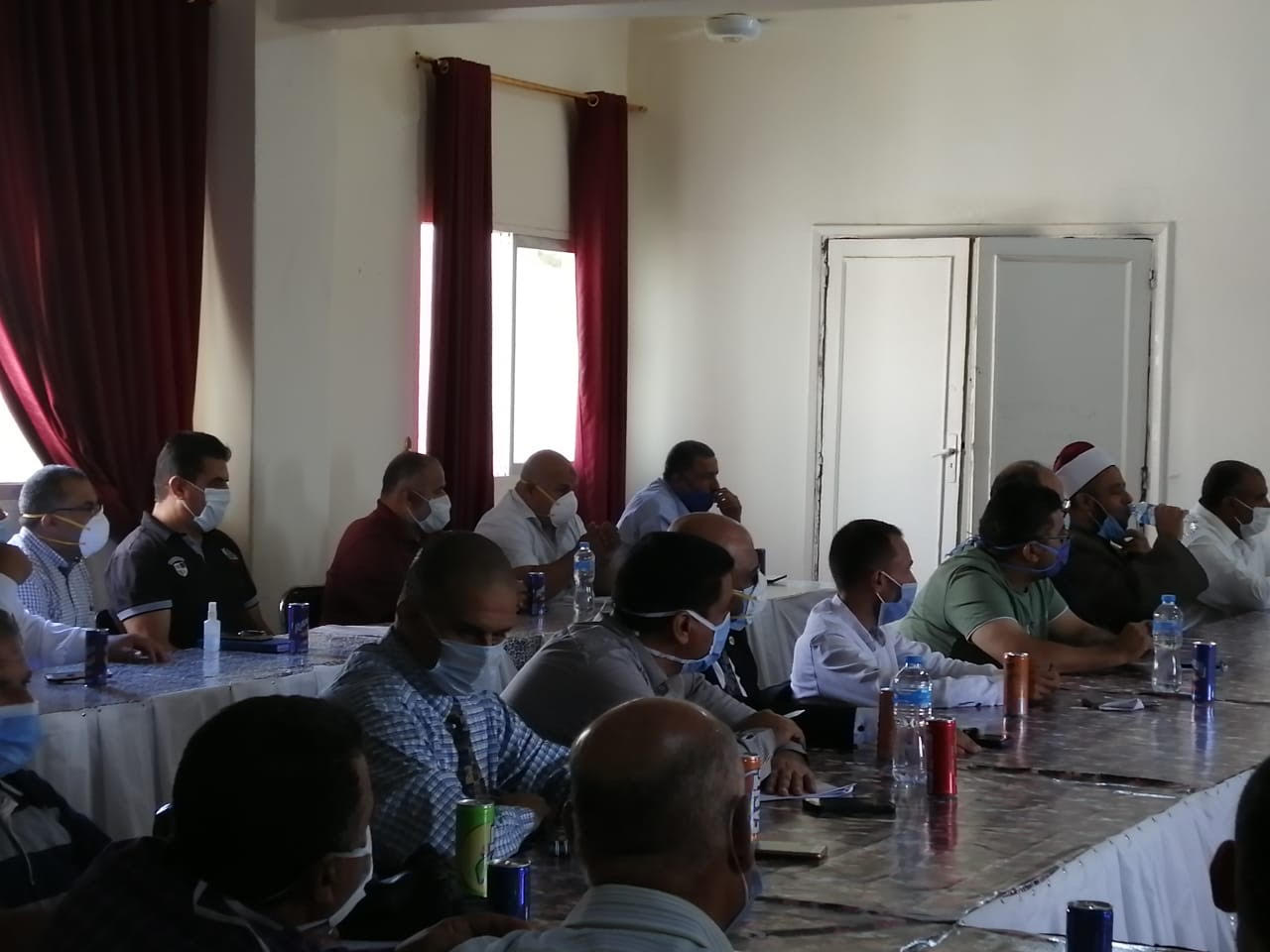 اجتماع رؤساء قرى شمال سيناء (4)