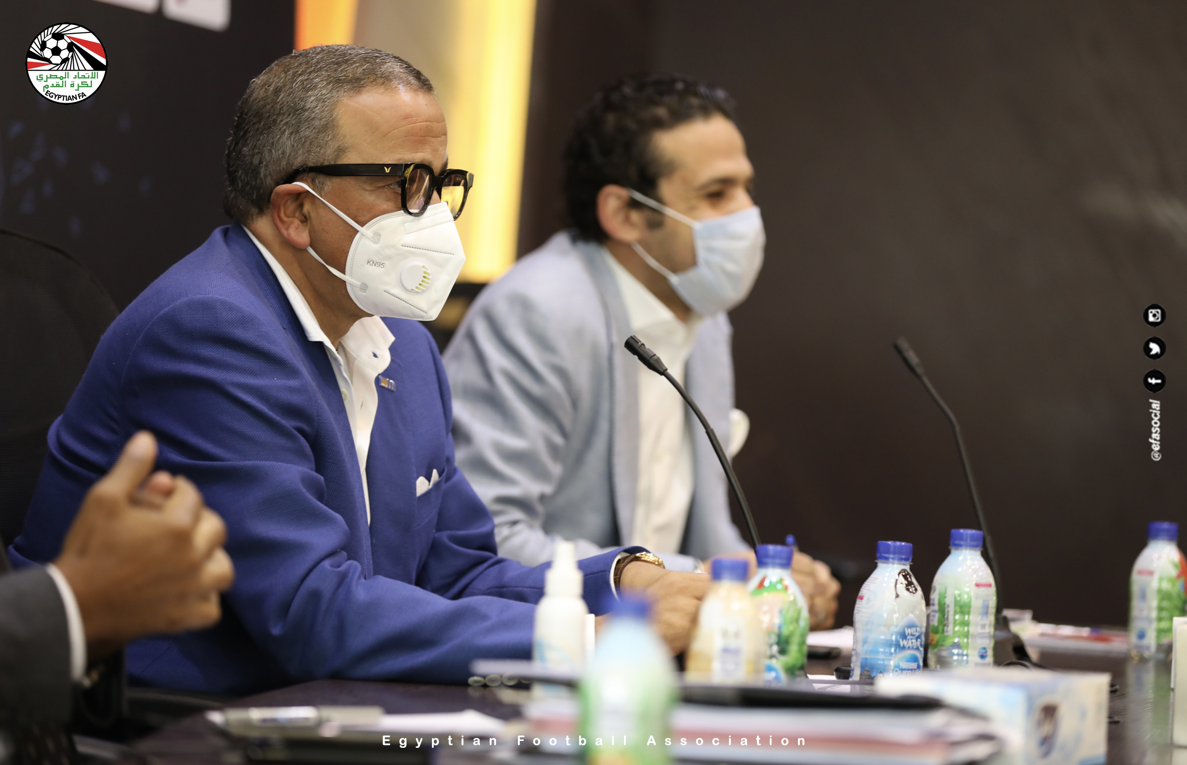 اجتماع الخماسية مع اندية القسم الثاني