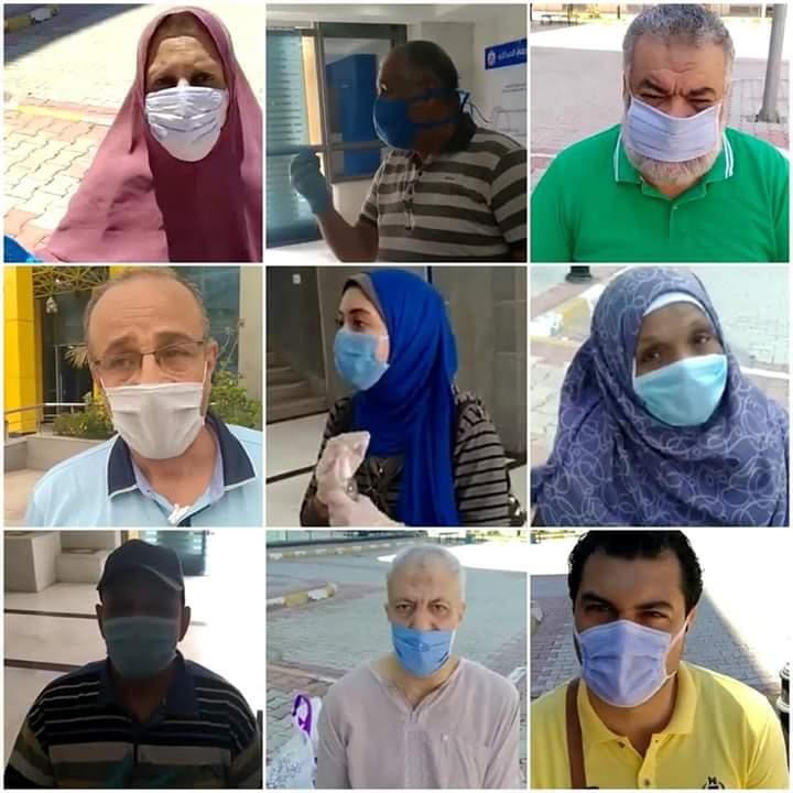100 صورة لمتعافين من كورونا بمستشفي العجمي بالأسكندرية (6)
