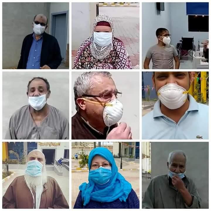 100 صورة لمتعافين من كورونا بمستشفي العجمي بالأسكندرية (2)