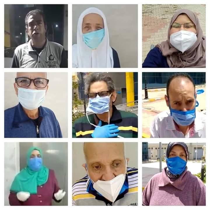 100 صورة لمتعافين من كورونا بمستشفي العجمي بالأسكندرية (3)