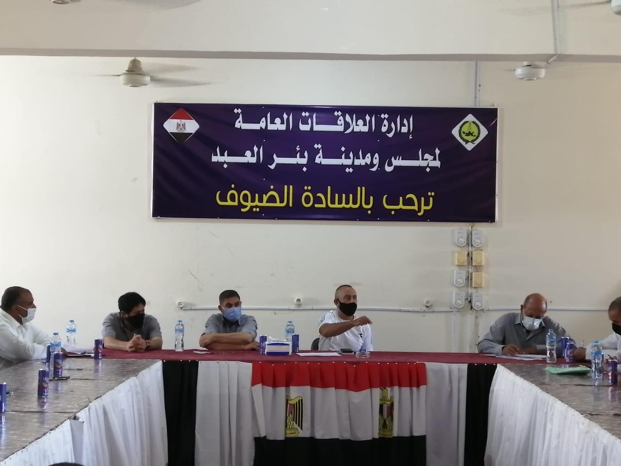 اجتماع رؤساء قرى شمال سيناء (5)