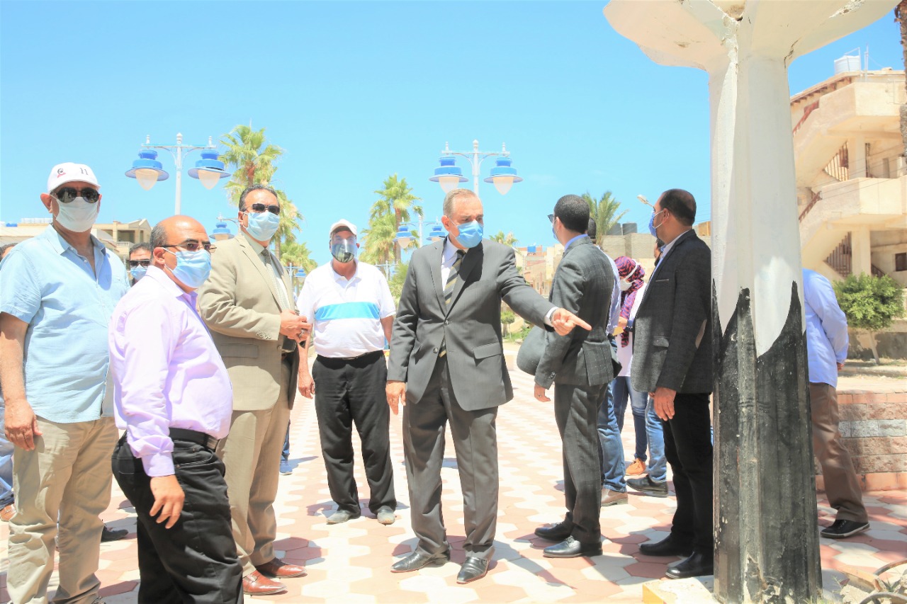 محافظ كفر الشيخ يتابع أعمال التطوير  (6)