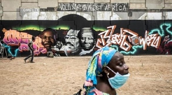 جانب من جدارية السنغال