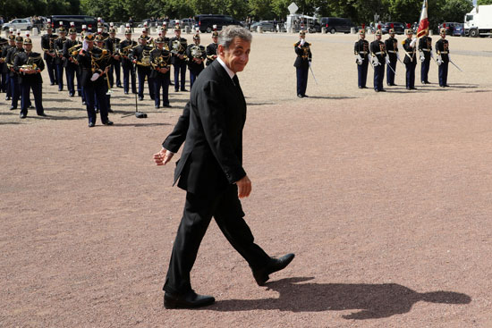 الرئيس الفرنسى السابق نيكولا ساركوزي