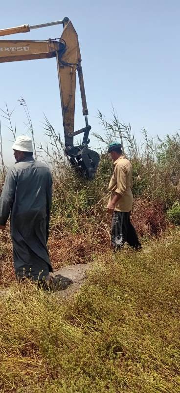 إزالة التعدي على خليج ري أبوعبده  (4)