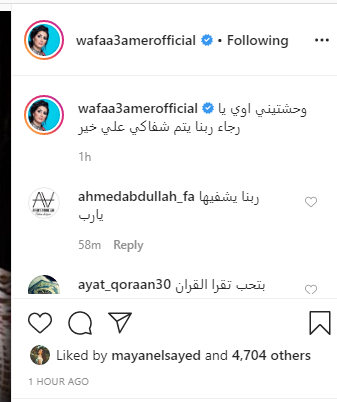 وفاء عامر لرجاء الجداوي
