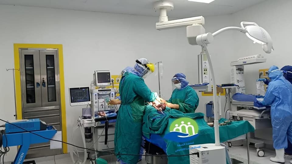 مستشفى إسنا للحجر الصحى تعلن إجراء عملية ولادة جديدة  (3)