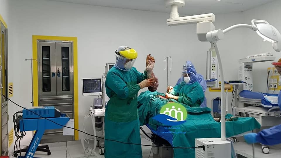 مستشفى إسنا للحجر الصحى تعلن إجراء عملية ولادة جديدة  (1)