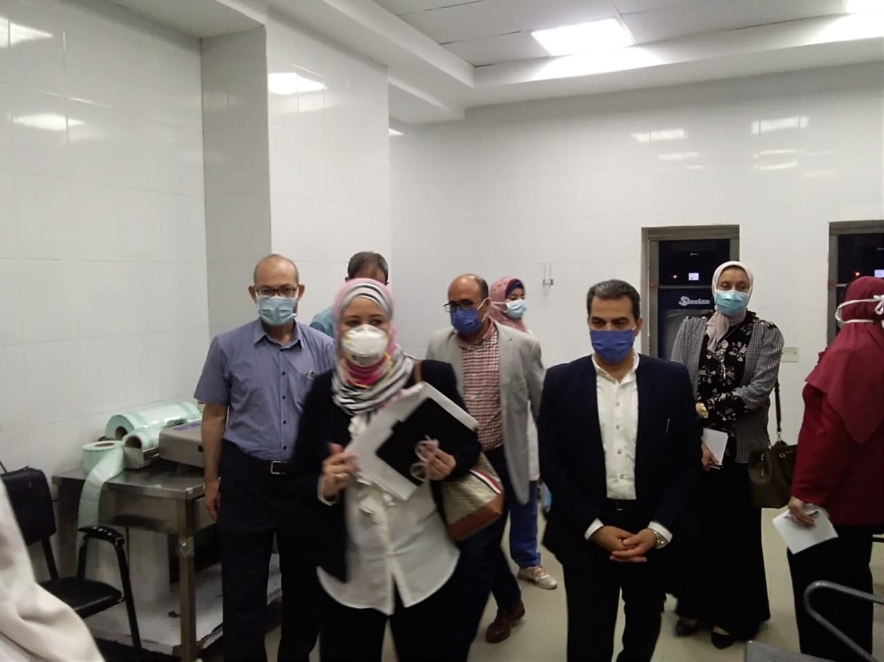 لجنة المجلس الأعلى للمستشفيات تتفقد مستشفى كفر الشيخ الجامعي (8)