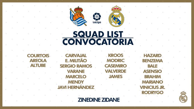 قائمة ريال مدريد