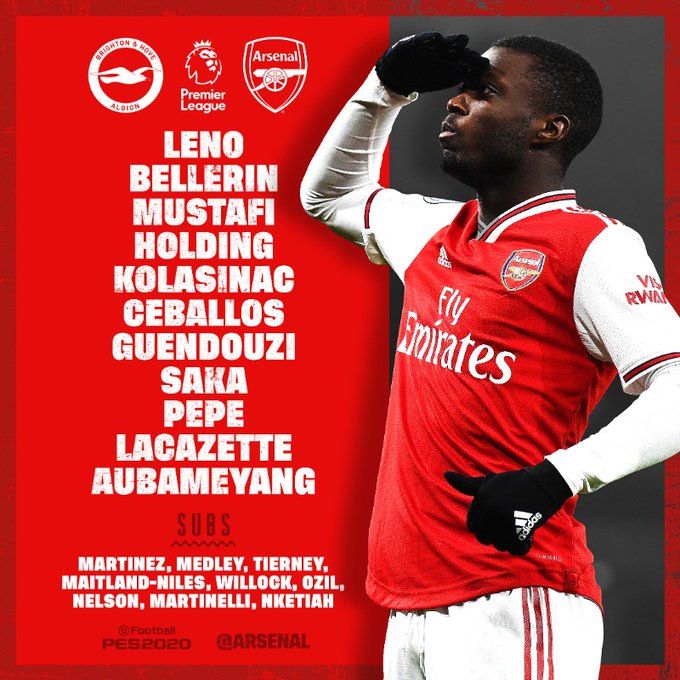 تشكيل أرسنال