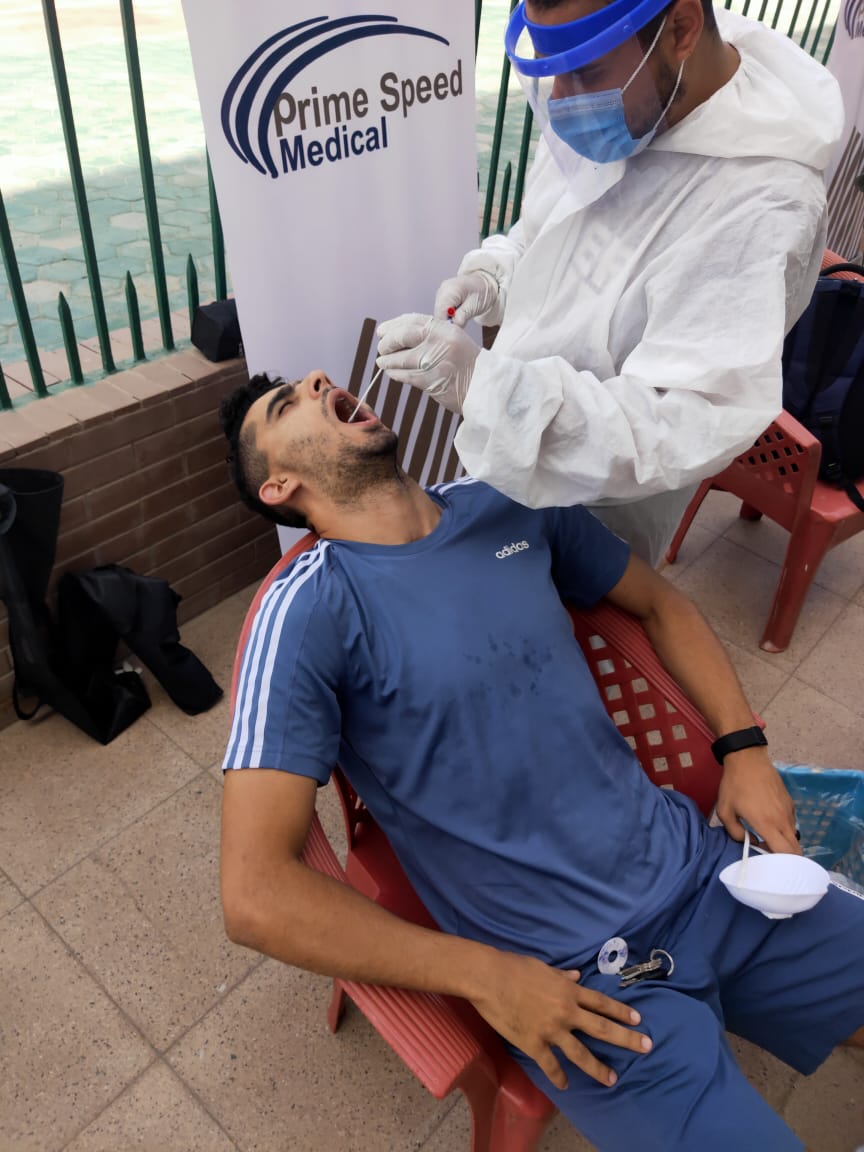 مسحة لاعبي الطلائع 2