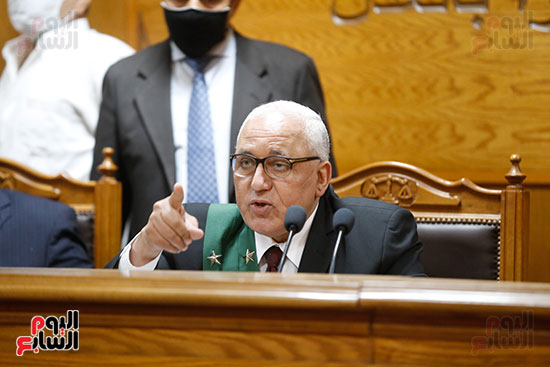 المستشار محمد السعيد الشربينى