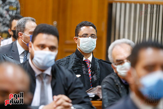 النطق بالحكم فى فضية جبهه النصره (25)