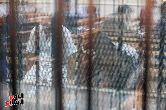 النطق بالحكم فى فضية جبهه النصره (5)