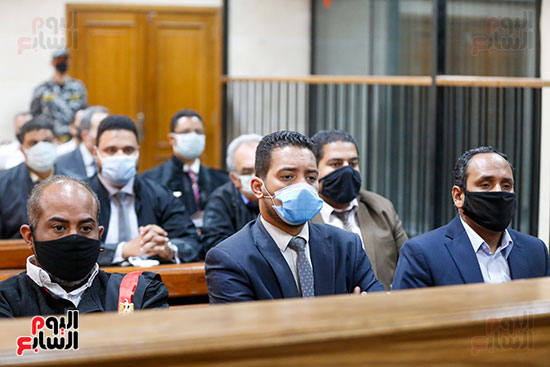 النطق بالحكم فى فضية جبهه النصره (26)