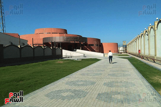 محافظ كفر الشيخ يتفقد متحف المحافظة استعدادا لافتتاحه (12)