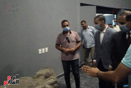 محافظ كفر الشيخ يتفقد متحف المحافظة استعدادا لافتتاحه (5)