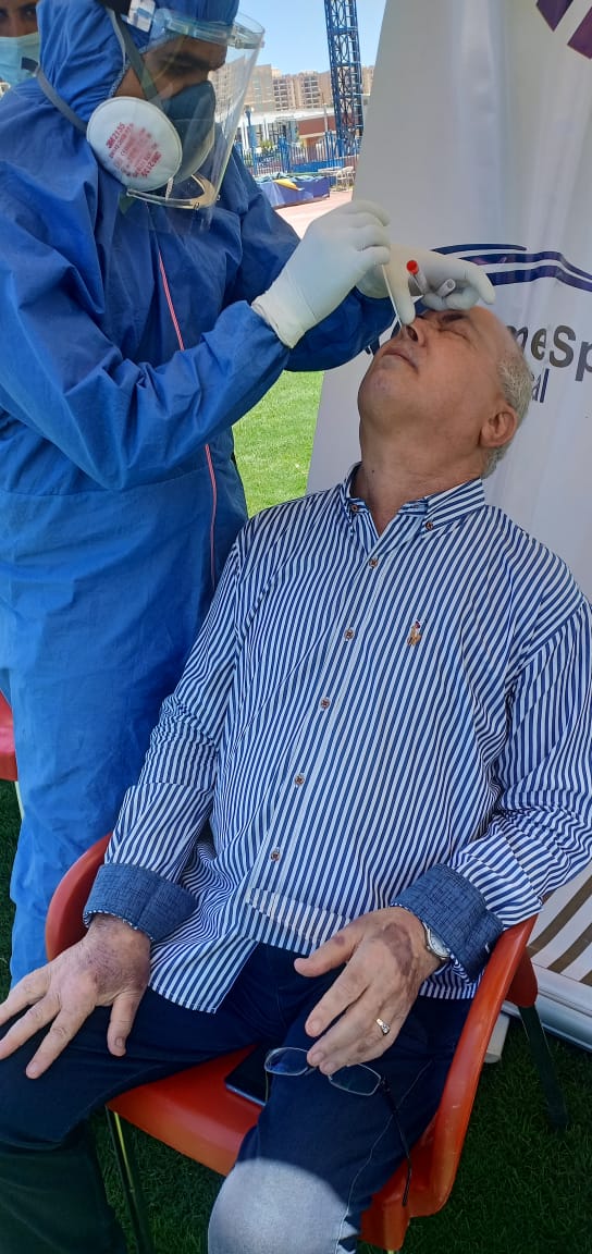 مسئولو سموحة مسئولو سموحة