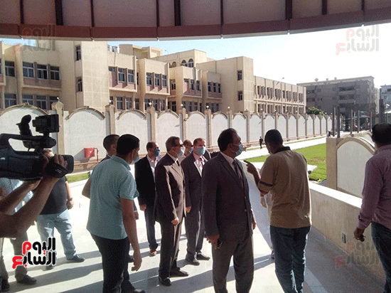 محافظ كفر الشيخ يتفقد متحف المحافظة استعدادا لافتتاحه (9)