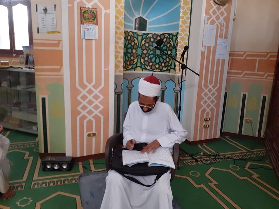 مدير أوقاف الطود يقود جولة على المساجد لمتابعة تطبيق تعليمات الوزارة (1)
