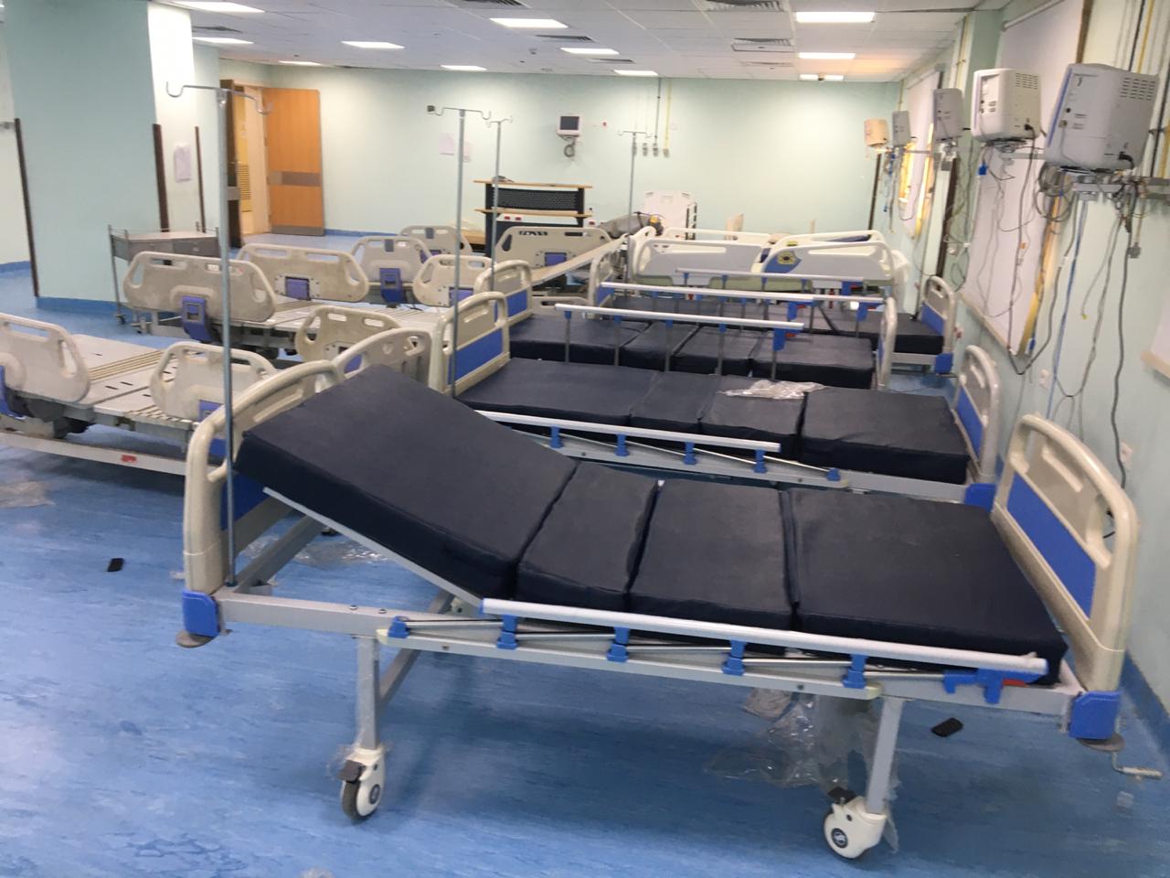 مدير مستشفى الأقصر العام تزويد المستشفى بـ18 سرير عناية مركزة  (2)