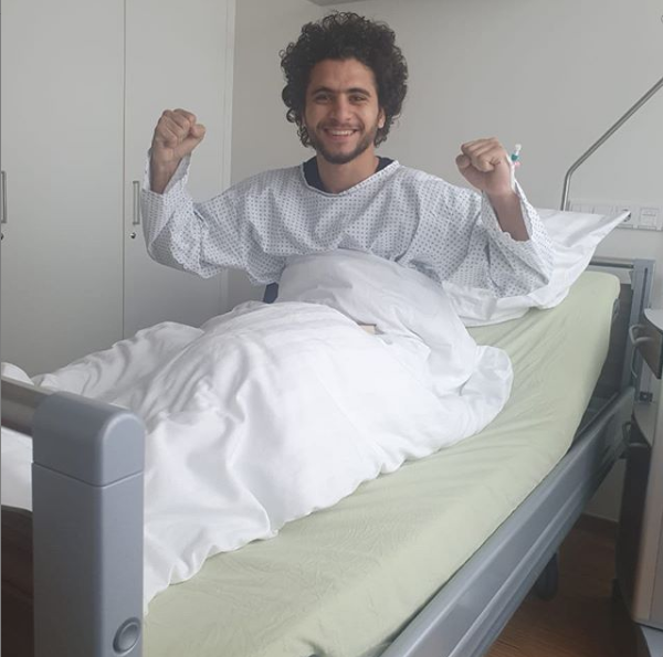 محمد محمود بعد جراحة الصليبي