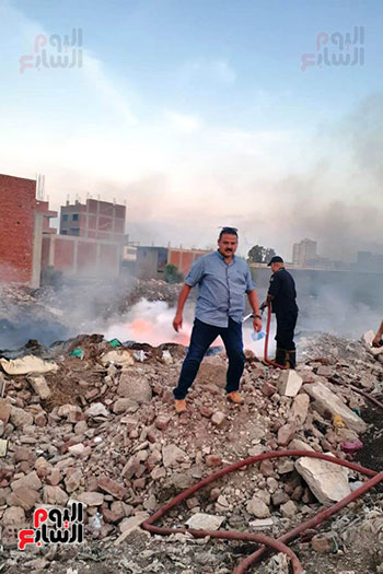 السيطرة على حريق (2)