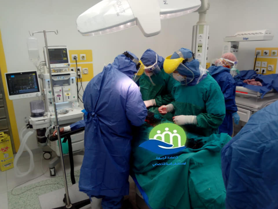 مستشفى إسنا للحجر الصحى تعلن إجراء عملية ولادة قيصرية جديدة  (3)